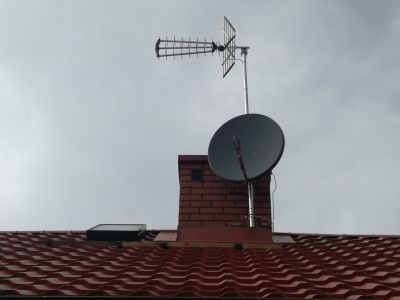 Montaż anten satelitarnych Cyfrowego Polsatu, NC+ Marki i anten telewizji naziemnej DVB-T Marki